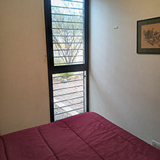 Vista desde el Dormitorio matrimonial en Mendiko Etchea